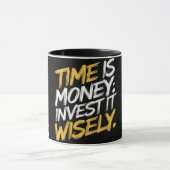 "Tijd is geld" is een krachtige metafoor die benad Mok (Midden)