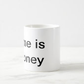 Tijd is geld Mok (Center)