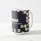 Tijd is geld - Mok (Voorkant rechts)
