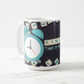 Tijd is geld - Mok (Voorkant links)