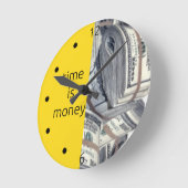 Tijd is geld ronde klok (Hoek)