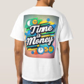 Tijd is geld t-shirt (Achterkant)