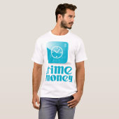 tijd is geld t-shirt (Voorkant volledig)
