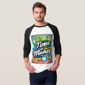 Tijd is geld t-shirt (Voorkant volledig)