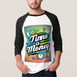 Tijd is geld t-shirt