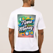 Tijd is geld t-shirt (Achterkant)