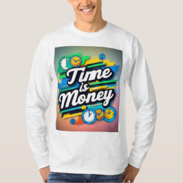 Tijd is geld t-shirt
