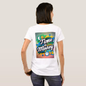 Tijd is geld t-shirt (Achterkant volledig)