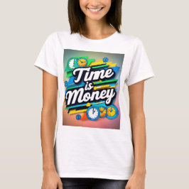 Tijd is geld t-shirt
