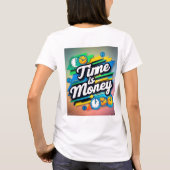 Tijd is geld t-shirt (Achterkant)