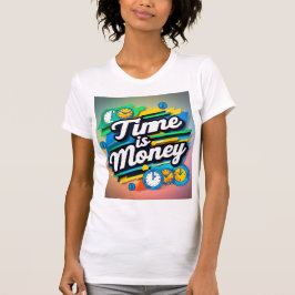 Tijd is geld t-shirt