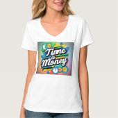 Tijd is geld t-shirt (Voorkant)