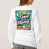 Tijd is geld t-shirt (Achterkant)