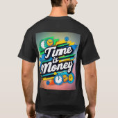 Tijd is geld t-shirt (Achterkant)