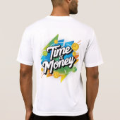 Tijd is geld t-shirt (Achterkant)