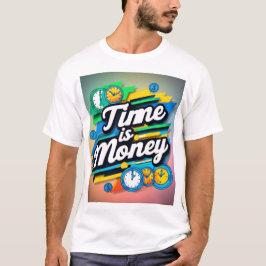 Tijd is geld t-shirt