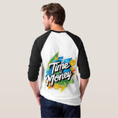 Tijd is geld t-shirt (Achterkant volledig)