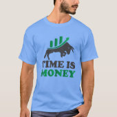 Tijd Is Geld T-Shirt - Grappige Crypto Meme - Bitc (Voorkant)