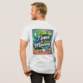 Tijd is geld Tri-Blend shirt (Voorkant)