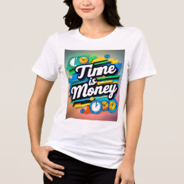 Tijd is geld Tri-Blend shirt