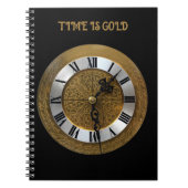 Tijd is goud notitieboek (Voorkant)