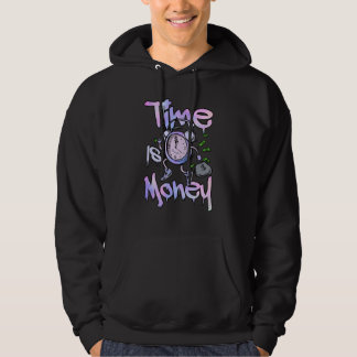 Tijd is klok druppelen Zen Master 4s matching Hoodie