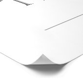 Tijd is Money - Franklin Quote Poster (Hoek)