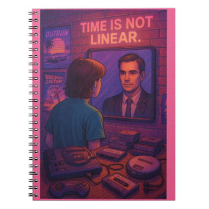 Tijd is niet lineair-90s-Nu Notitieboek