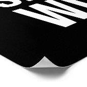 Tijd is valuta, besteed verstandig, succes motivat poster (Hoek)