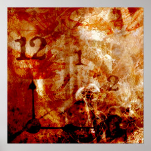 Tijd is van essentieel belang poster