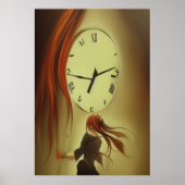 Tijd is waardevol | AI Art Poster (Voorkant)