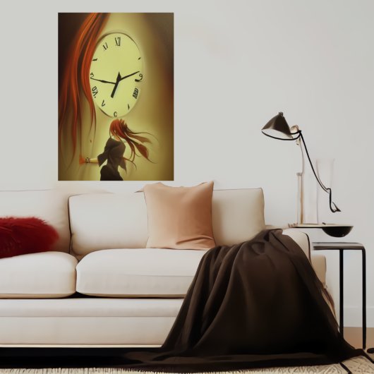 Tijd is waardevol | AI Art Poster