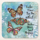 Tijd Kartonnen Onderzetters (Voorkant)