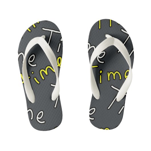 Tijd Kinder Teenslippers (Voetbed)