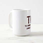 Tijd - Klassieke Mok (Voorkant links)