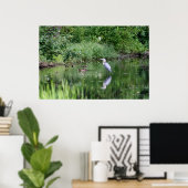 Tijd knippert in een minuut -"galerijdruk poster (Thuiskantoor)