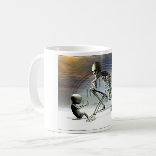 Tijd Koffiemok (Voorkant links)