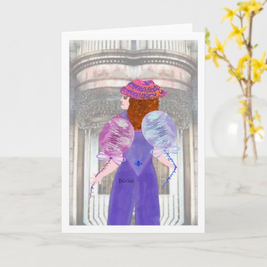 Tijd LeeMarie's creatieve ontwerp Kaart (Gele Bloem)