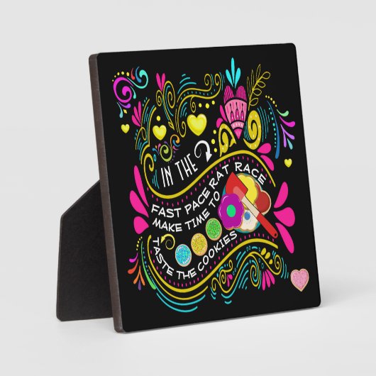 Tijd maken om de COOKIES te openen Fotoplaat (Voorkant)