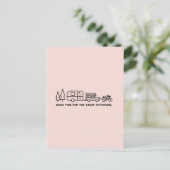 Tijd maken voor het Grote Briefkaart Buiten (Staand voorkant)