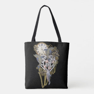Tijd met dolfijnen tote bag