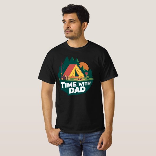 Tijd met papa t-shirt (Voorkant volledig)