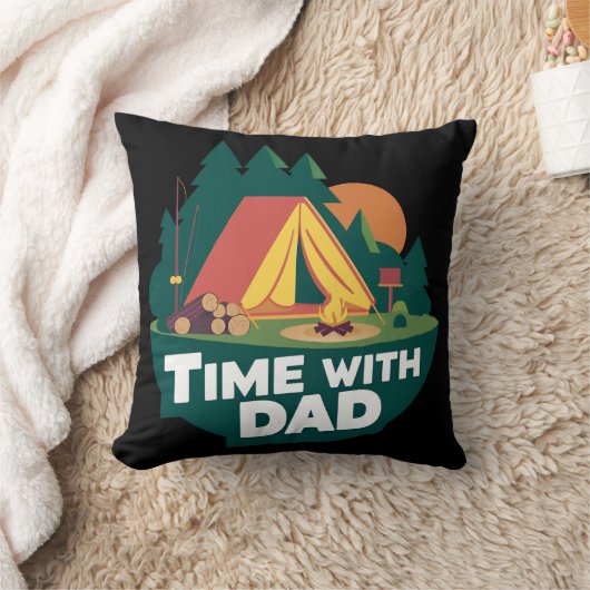 Tijd met papa - Vaderdag Kussen (Deken)