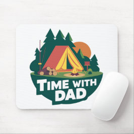 Tijd met papa - Vaderdag Muismat