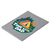 Tijd met papa - Vaderdag Spiral Photo Notitieboek (Linkerzijde)