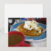 Tijd met u - de belangrijkste maaltijd van de dag briefkaart (Voorkant / Achterkant)