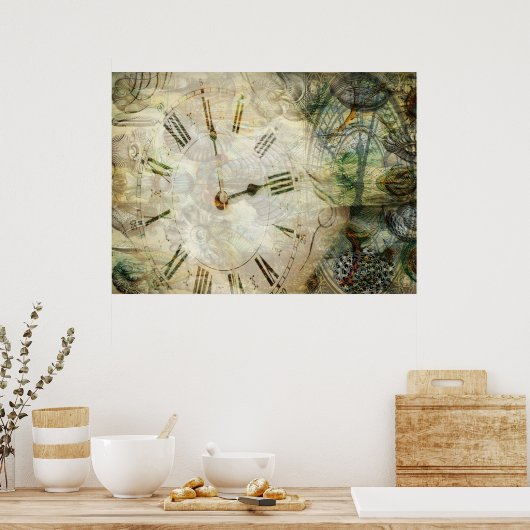 Tijd na tijd poster (Keuken)