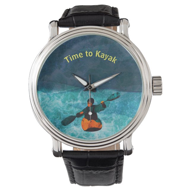 Tijd naar Kayak Watch Horloge (Voorkant)