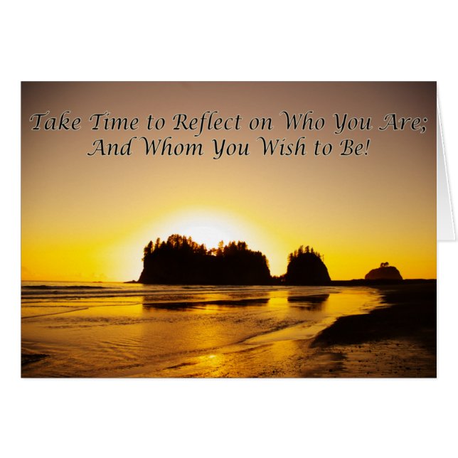 tijd nemen om na te denken (Voorkant Horizontaal)