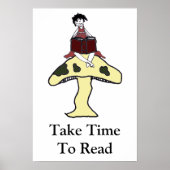 Tijd nemen om te lezen poster (Voorkant)